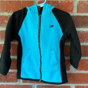Toddler New Balance Hooded Fleece Zip Up Jacket